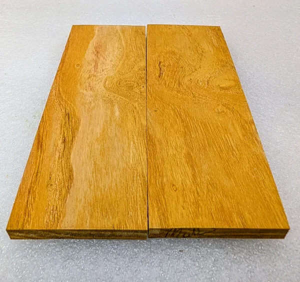 Clear Stabilized Mulberry Knife Scales — photo 3