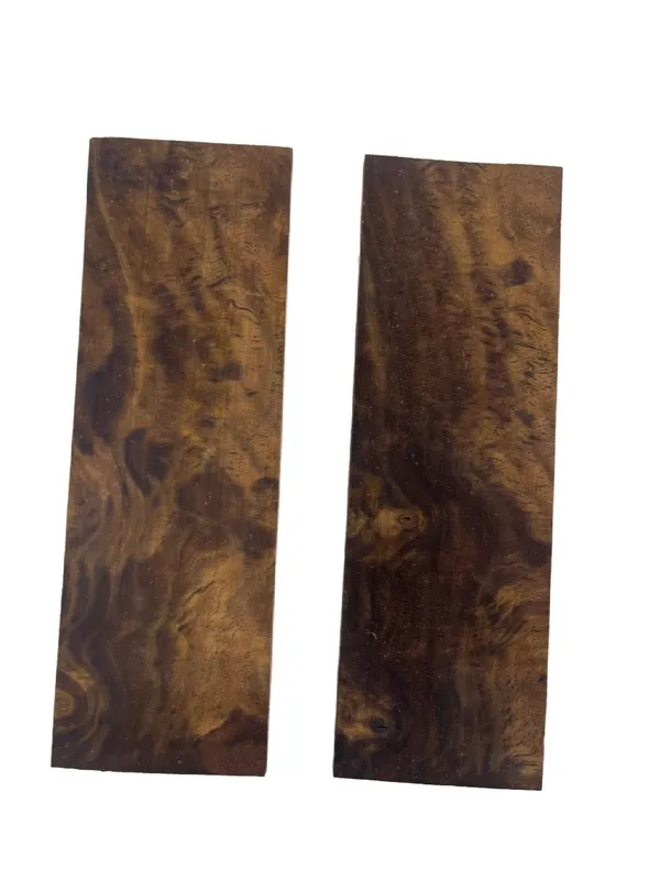 Black Walnut Burl Handle Material (6x2x0.25) — photo 3