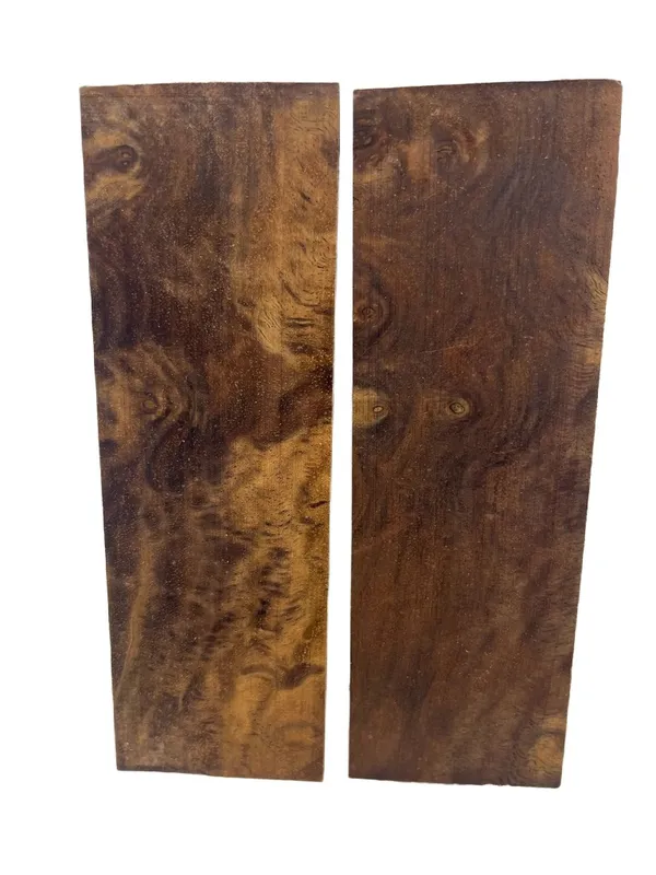 Black Walnut Burl Handle Material (6x2x0.25) — photo 2